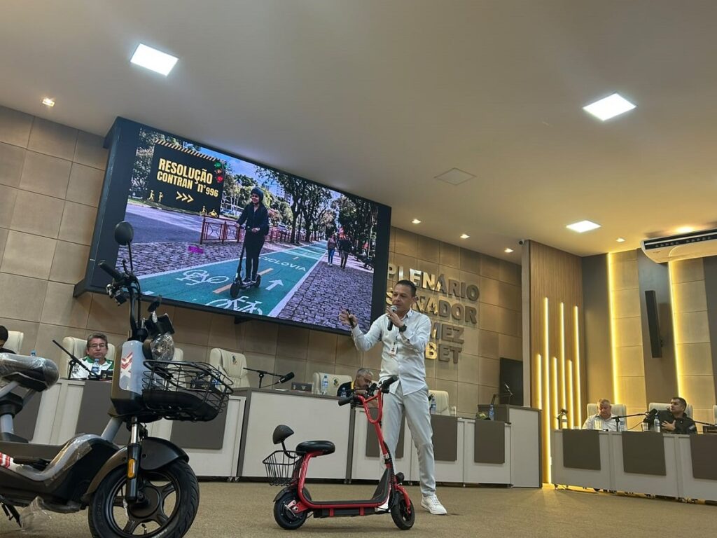Projeto de regulamentação de bicicletas e autopropelidos de Dourados é apresentado em Rio Brilhante