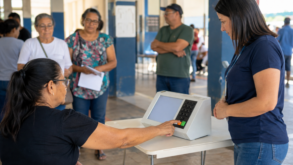 Eleitores de MS vão às urnas de 7h a 16h; colinha com números é recomendada
