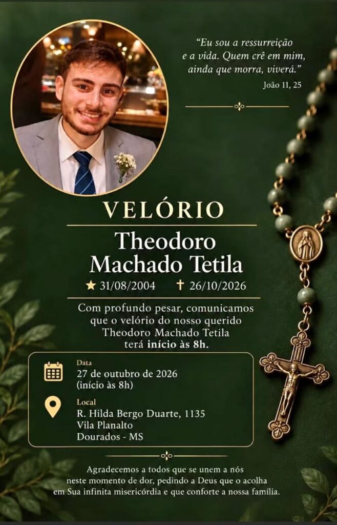 Jovem de 22 anos morre ao engasgar com espetinho em Dourados
