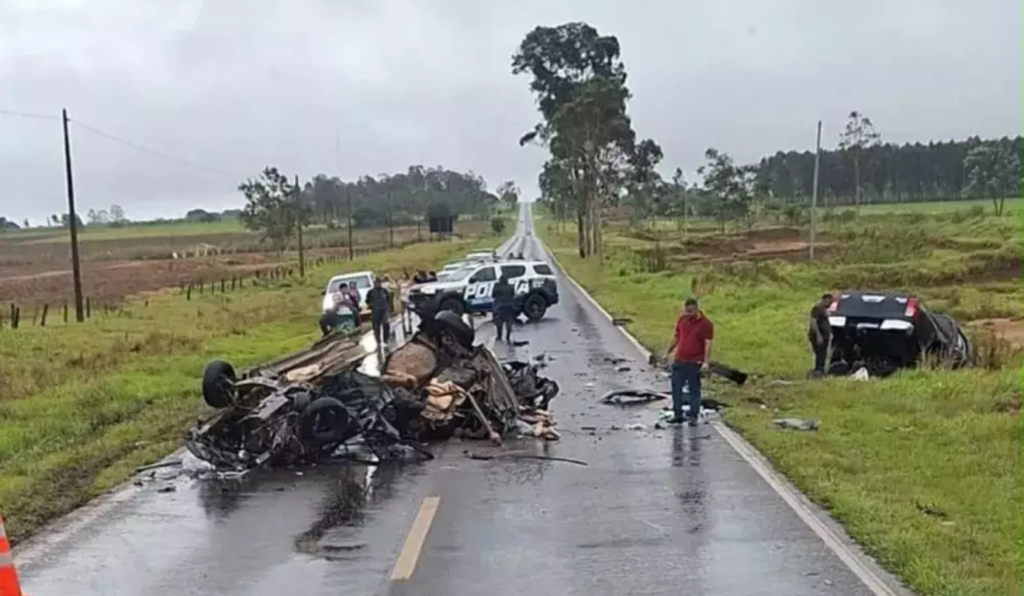 Acidente na MS-164 mata casal e deixa bebê grave em Ponta Porã